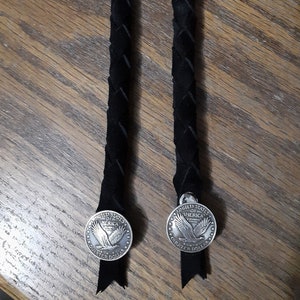 Air Horn Pull & Keychain Set / Peterbilt and Kenworth / Genuine Leather/ Semi truck Accessories/ pull cord,