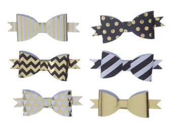 Bowtie Stickers Collection Paper Embellishments Craft Supply SB3 U