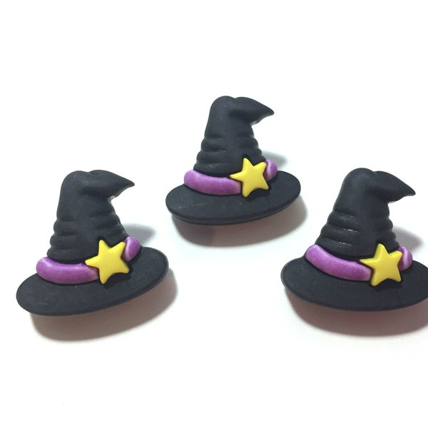 Witch Hat Buttons Galore Witches Brew Shank Flat Back Choice - H114 A
