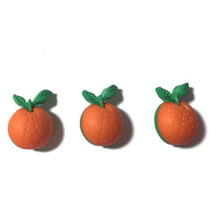 Oranges Buttons Farm Fresh Fruit Shank Back Jesse James Dress It Up Buttons - 1322
