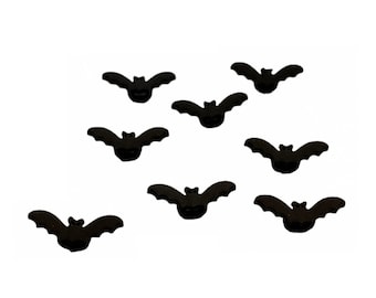 Micro Bat Buttons Shank Flatback Choice Halloween Fright Night by Shelly - H102