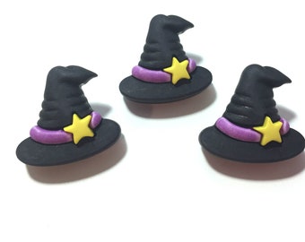 Witch Hat Jesse James Dress It Up Witches Spell Halloween Buttons Broom