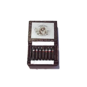 SALE Miniature Cigar Box Dollhouse Office Home Decor Miniatures - 314