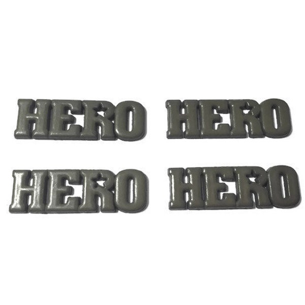 Military HERO Embellishments Flat Back Scrapbook Craft Supply 1320