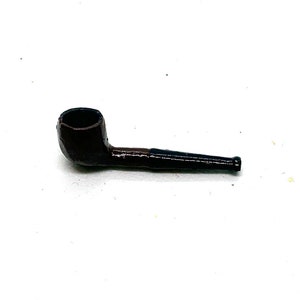 Glass Smoke Pipe With Clear Handle 93MM With Metal Bowl Mini Style