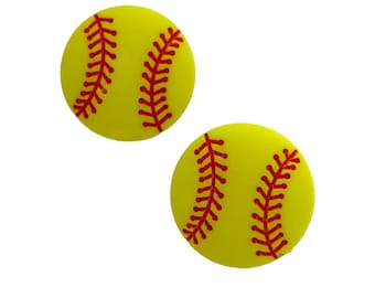 Softball Buttons 3/4" Shank Flat Back Choice - 1478 S