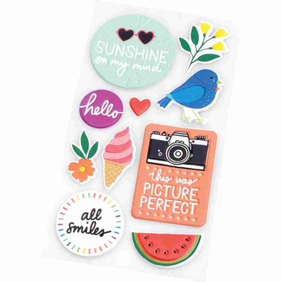 Summer Stickers Collection Picnic in the Park Embellishments Etsy