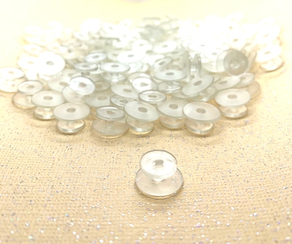 Crocs Clear Plastic Buckles Buttons For Converting Embellishments for Crocs