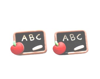 School Chalkboard Embellishments Flatback Craft Supply by Jesse Dress It Up - 1330
