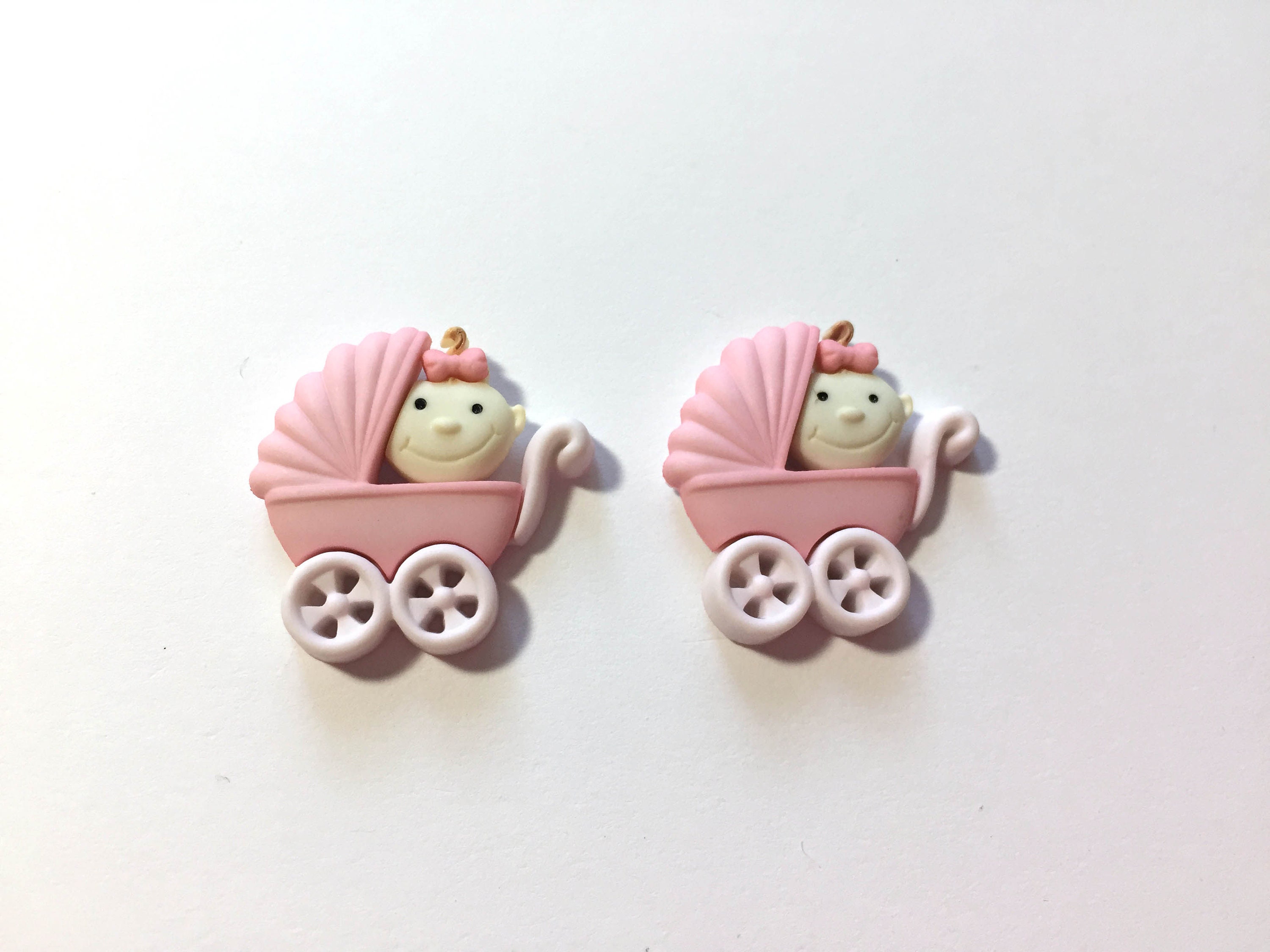 black and pink buggy