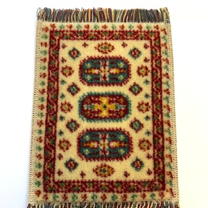 Miniature Persian Rug Dollhouse Home Decor Miniatures - 359 B