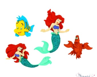 Disney The Little Mermaid Collection Shank Back Dress It Up Licensed - D19