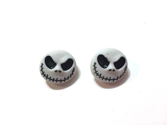 Disney Jack Skellington and Sally Nightmare Before Christmas Halloween Craft Buttons Disney Jack Skellington and Sally Nightmare Before Christmas Halloween Craft Buttons