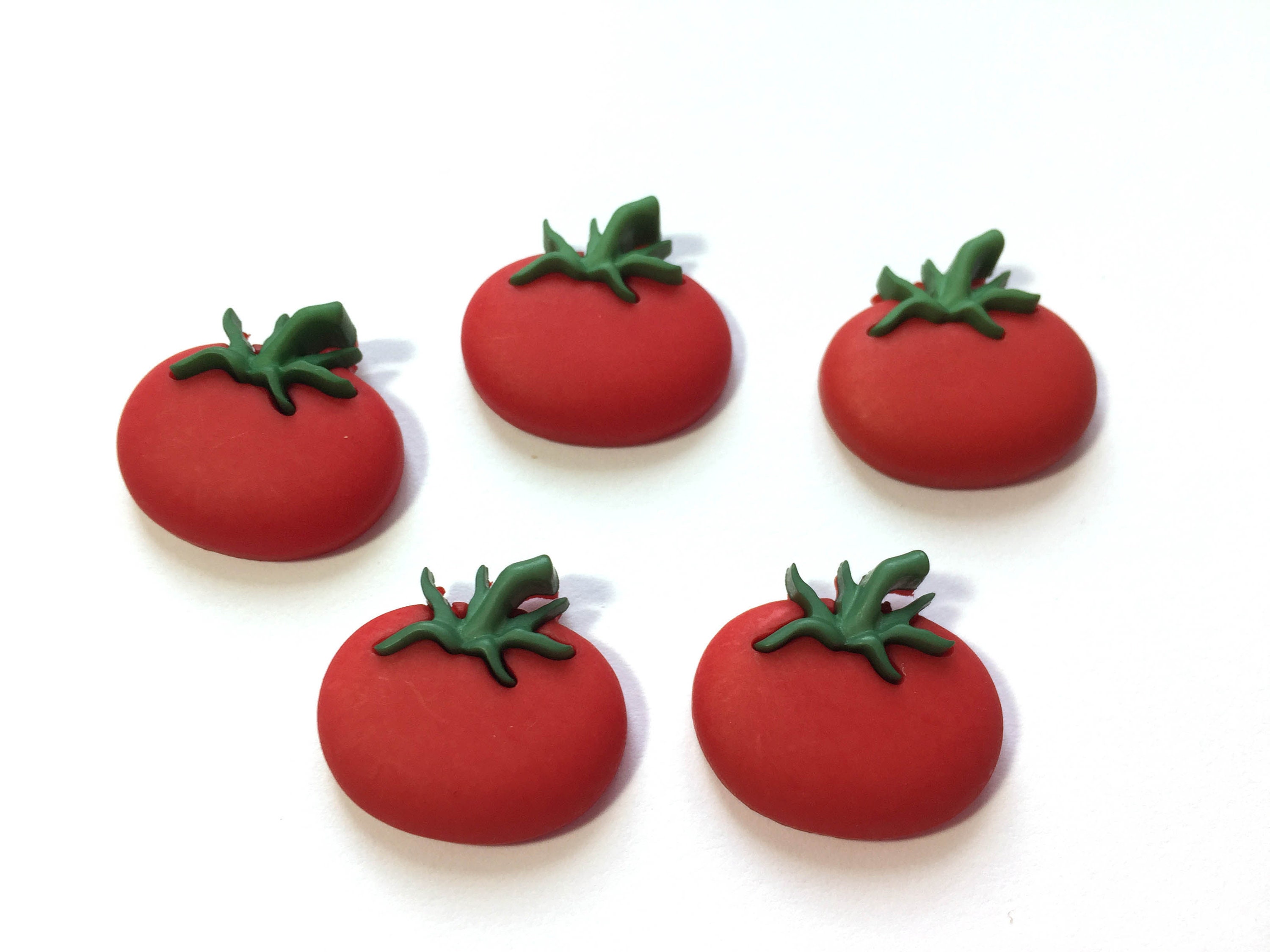 Vegetable Fruit Buttons Tomato Fresh Produce Dress It Up | Etsy