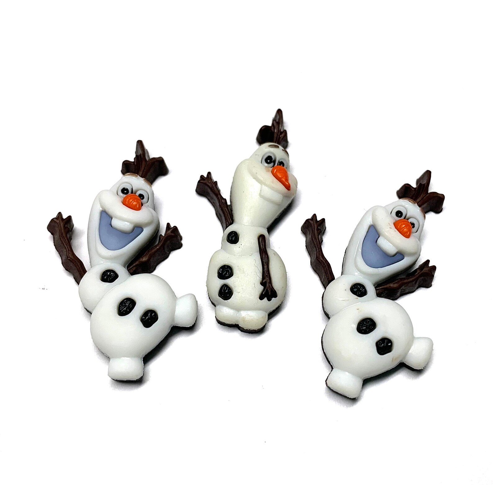 Disney Olaf Frozen Buttons Collection Set of 3 Shank Back Etsy