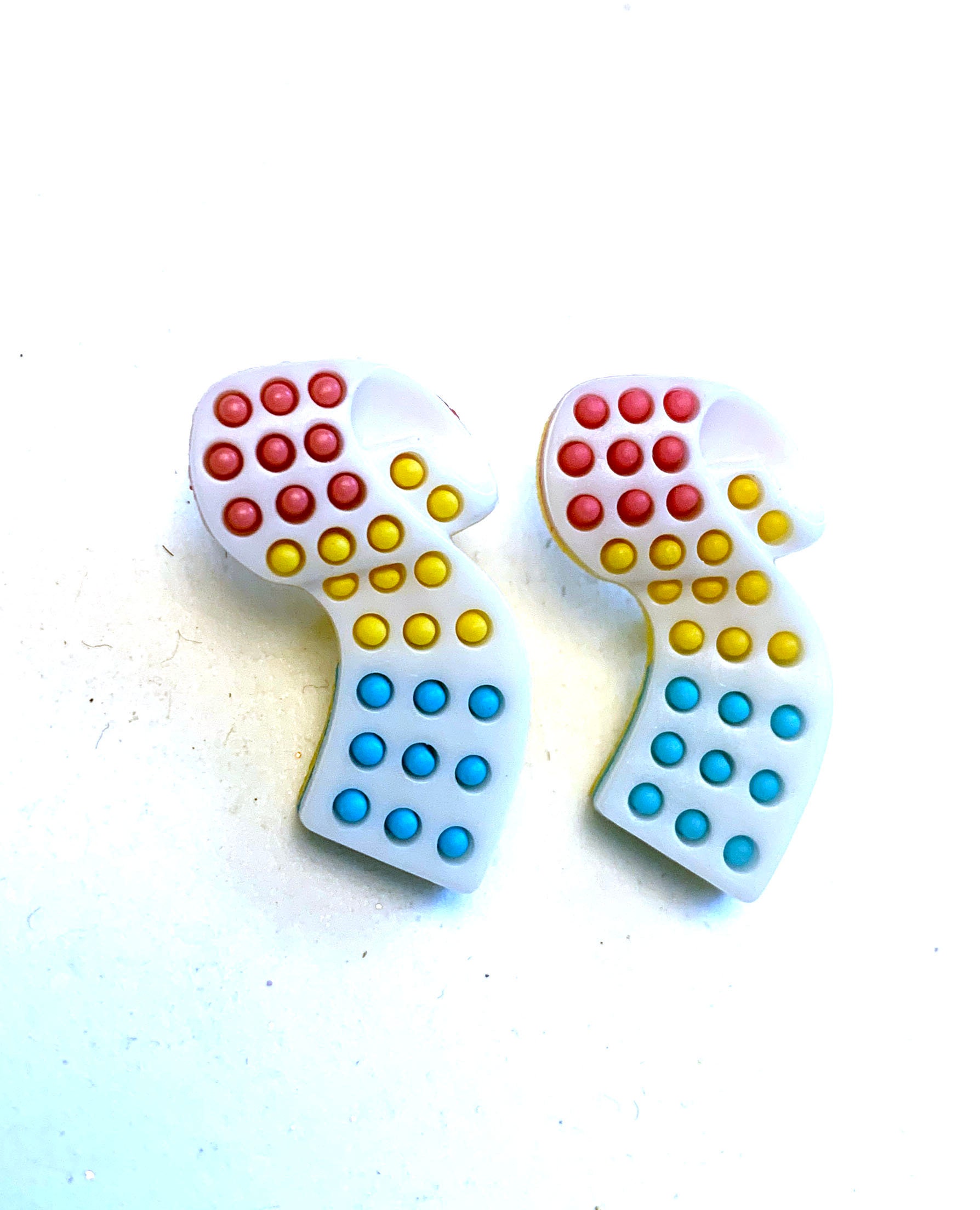 Candy DOTS Buttons Penny Candy Shank Flat Back Choice Jesse
