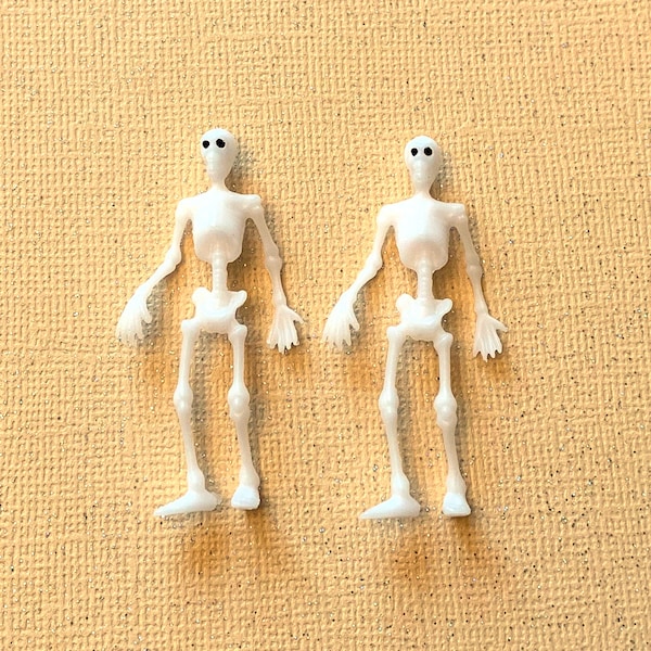 Miniature Skeletons Dollhouse Fairy Garden Holiday Home Decor Miniatures - 325