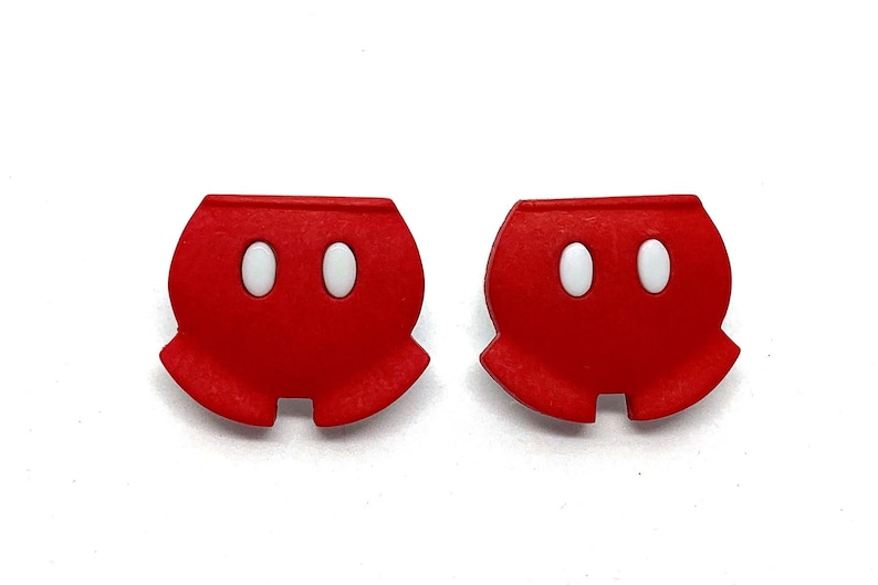 Disney Mickey Mouse Pants Buttons Everything Mickey Shank Back - Etsy UK