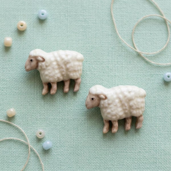 Lamb Buttons Sheep Shank Back The Good Shepherd by Shelly - 1506