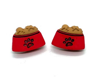 Pet Buttons Galore Food Bowl 3D Shank Back - 779 C