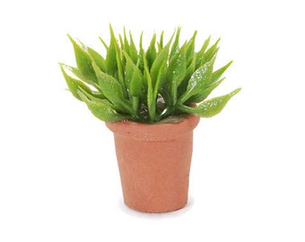 Miniature House Plant Dollhouse Home Decor Terracotta Pot SMALL - 422