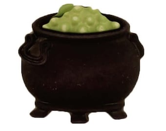 Witch Cauldron Buttons Galore The Witching Hour Shank Flat Back Choice H121