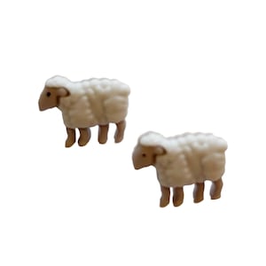 Lamb Buttons Sheep Shank Back The Good Shepherd Jesse James Dress It Up Buttons - 1506