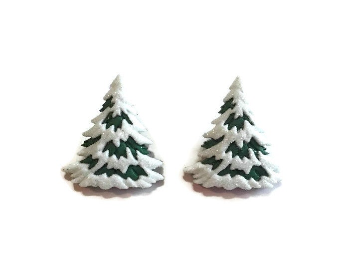 Tree Buttons Let It Snow Shank Flat Back Choice Jesse James Dress It …
