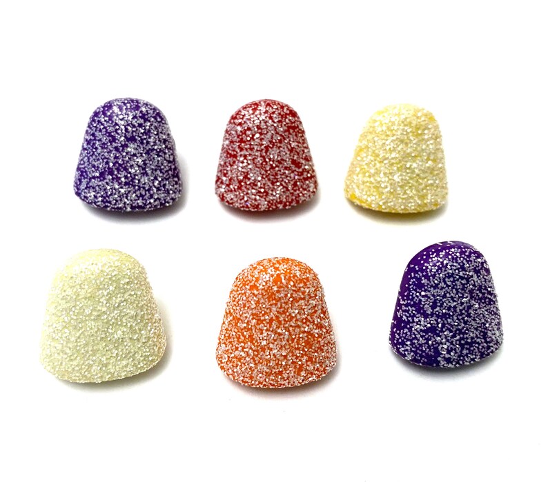 Candy Gumdrop Buttons Galore Collection 3D Set of 6 Shank Flat Etsy