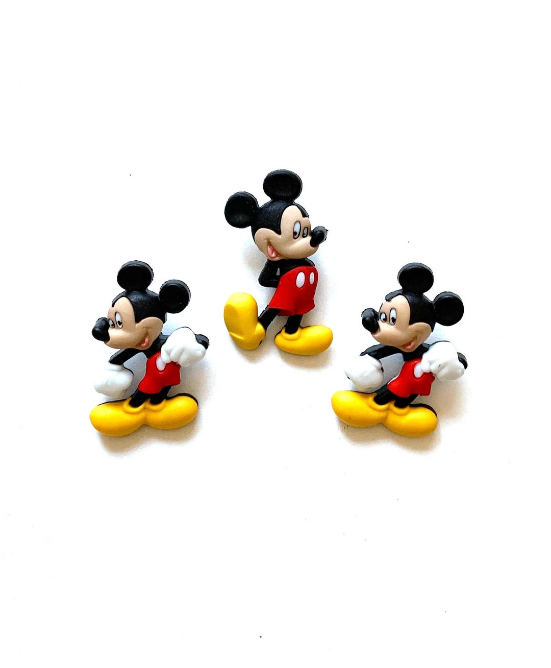 NEW Disney Mickey Mouse Buttons Shank Flat Back Choice Jesse James