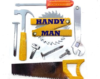 Handyman Stickers Collection Embellishments by K&Company Craft Supply - SB6 G