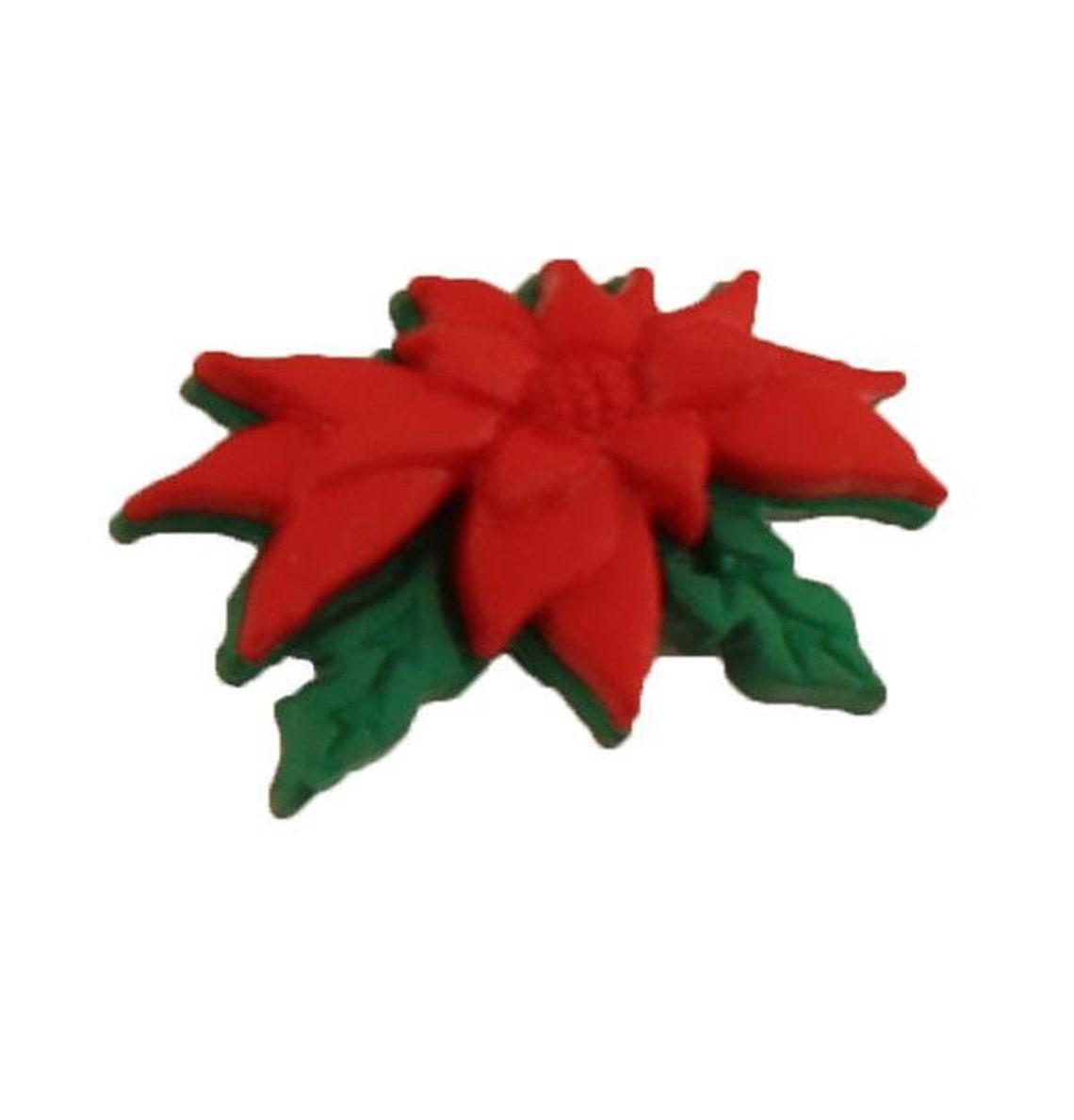 Poinsettia Buttons Galore Christmas Flowers Hung With Care