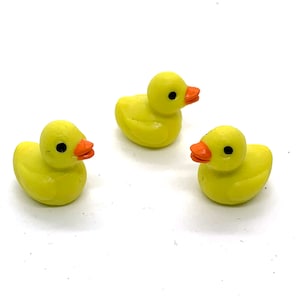 Miniature Rubber Duck Ducky Baby Duck Dollhouse Toy Home Decor Miniatures - 642