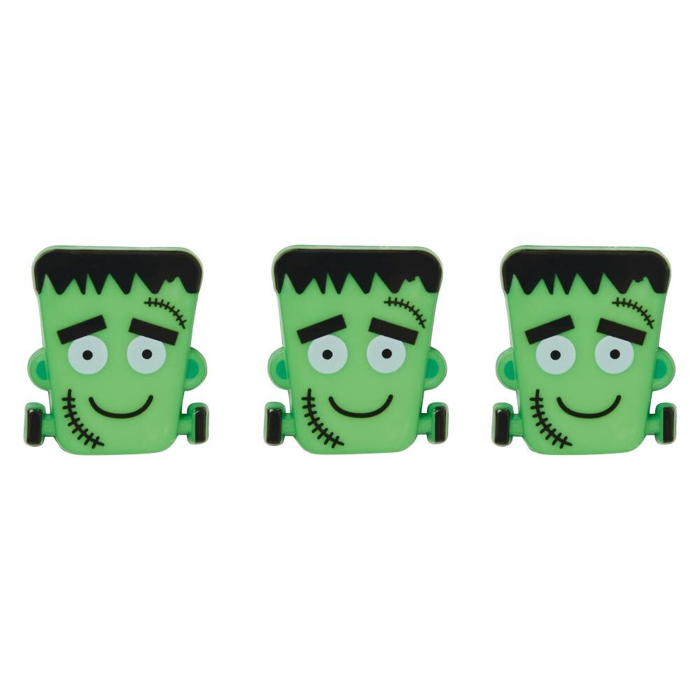Spooky Halloween Frankenstein Cara Cuelga Pendientes