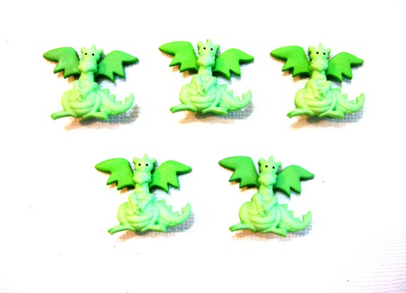 Dragon Buttons Once Upon A Time Set Of 5 Shank Back Dress It Etsy