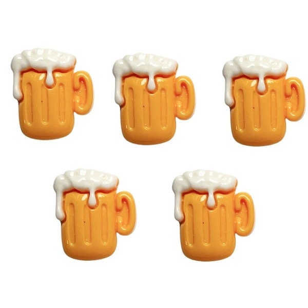 NEW Beer Mug Embellishments Flat Back Craft Supply - 403