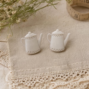 Coffee Pot Buttons Galore Kitchen Shank Flat Back Gray - 214