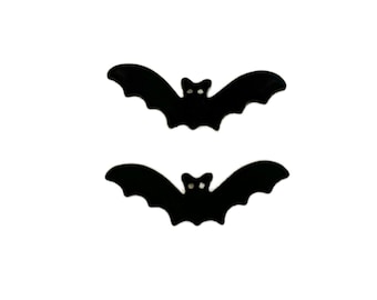 Halloween Bat Buttons Galore Shank Flat Back Choice - 1337 A
