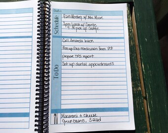 Daily Schedule/To Do List {Half Size}