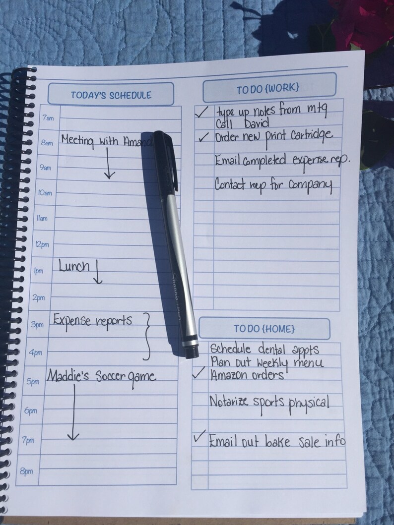 to do list notebook daily task planner to do list notebook daily task planner