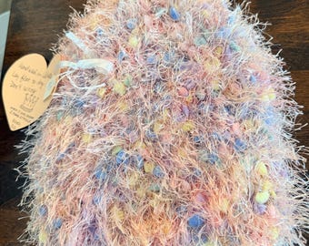 Gorro de quimioterapia tejido a mano