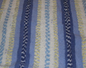 Manta de bebé multicolor en Morning Glory, ¡lista para enviar!