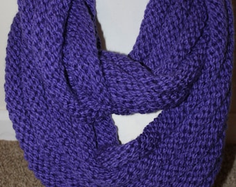 Infinity Scarf in Grape