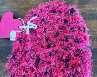 Gorro de quimioterapia tejido a mano