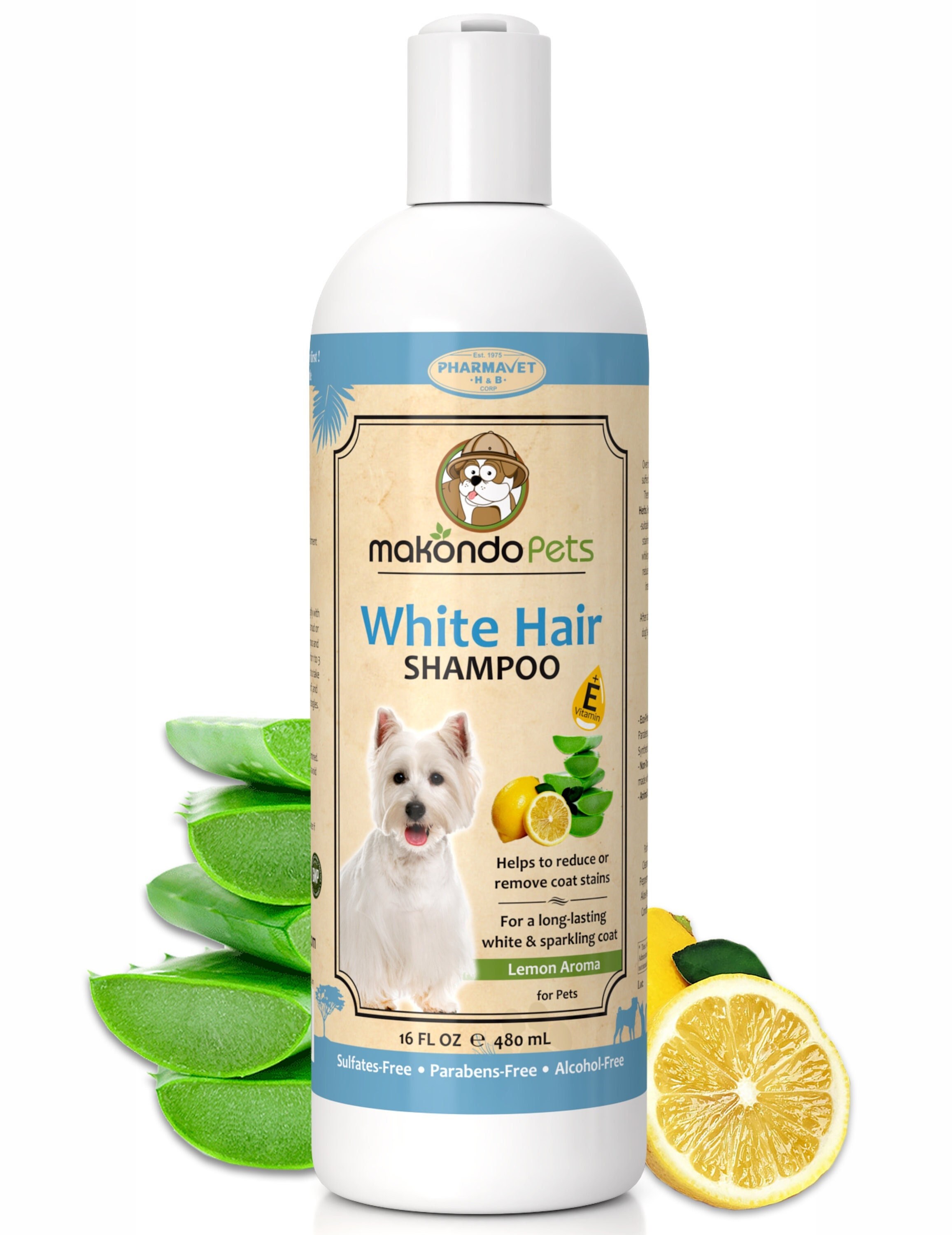 Dog Whitening Shampoo. Tear Stain Remover for White Dogs Ideal for White Hair Dogs. Sparkling Coat Fur Natural Dog Shampoo 16oz Etsy Canada