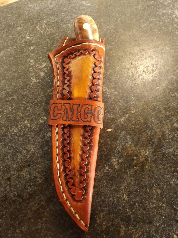 Items similar to Custom Leather Knife Sheath on Etsy