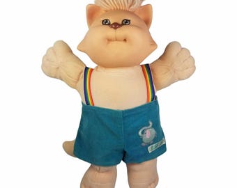 【1982年初期コレコ社製】キャベツ畑の人形「デニムの贈り子」40数年未お漏らし コレコ キャベツ畑ワールドトラベラー人形 - 1985年 - 中国