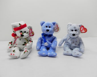 1998 holiday teddy beanie baby worth