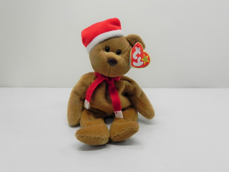 Beanie Baby Teddy Style 4200 1997 Teddy Bear Ty Christmas | Etsy