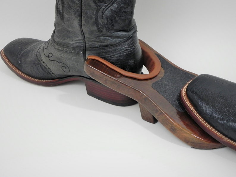 OOAK Hand Made Solid Walnut Guitar Shaped Boot Jack